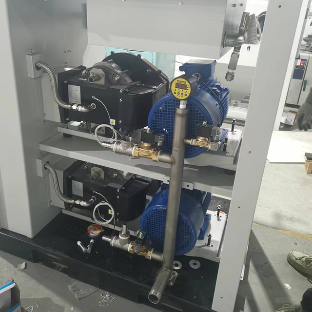 3~10 HP 7.8~28cfm Pemampat Udara Skrol Bebas Minyak Industri Senyap Kecil