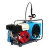 Compressor de ar respirat&oacute;rio de alta press&atilde;o port&aacute;til movido a gasolina 150L para venda