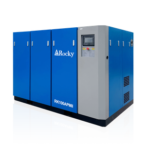 Dwustopniowa sprężarka śrubowa