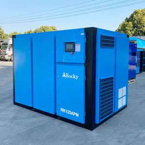 Pemampat Udara Skru Kelajuan Boleh Ubah Industri Elektrik 90kW 125HP