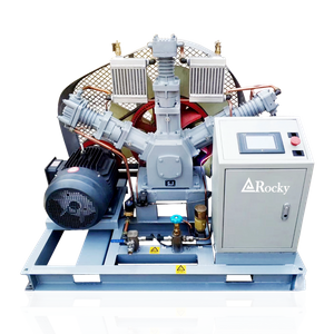 Bezolejowa sprężarka wspomagająca gaz