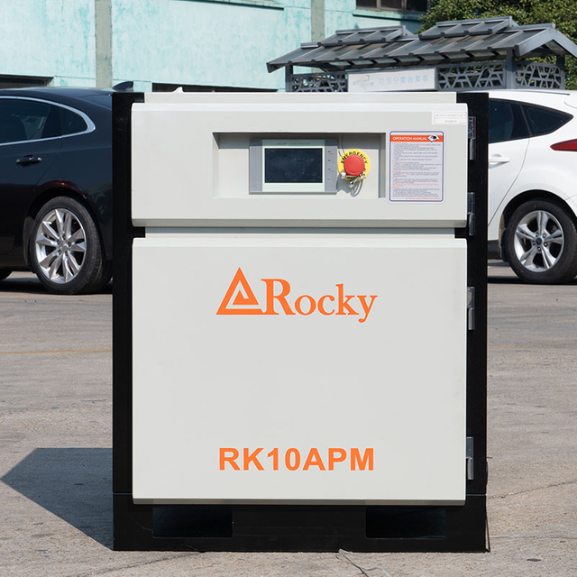 बिक्री के लिए 10hp 7.5kW औद्योगिक स्क्रू एयर कंप्रेसर