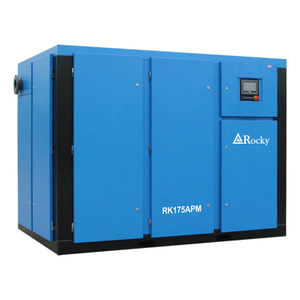 90~132kW 2~5 Bar Tekanan Rendah Pemampat Udara Skru Kelajuan Boleh Ubah