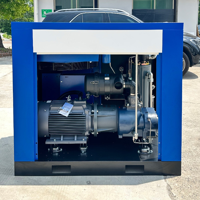 37kW 50HP सिंगल-स्टेज फिक्स्ड-स्पीड स्क्रू एयर कंप्रेसर