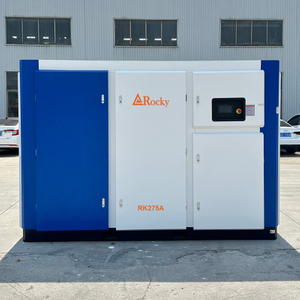 Kompresor Udara Sekrup Putar Kecepatan Tetap Satu Tahap 250kW 275HP Tugas Berat untuk Aplikasi Manufaktur